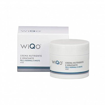 Питательный и увлажняющий крем для лица WiQo® для нормальной и комбинированной кожи